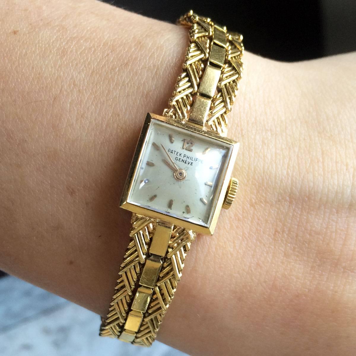 Patek Philippe Lady's Yellow Gold Wristwatch 3