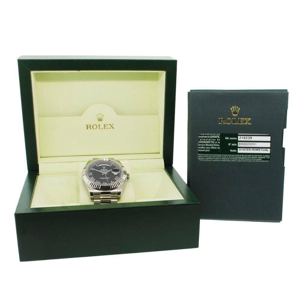 black presidential rolex