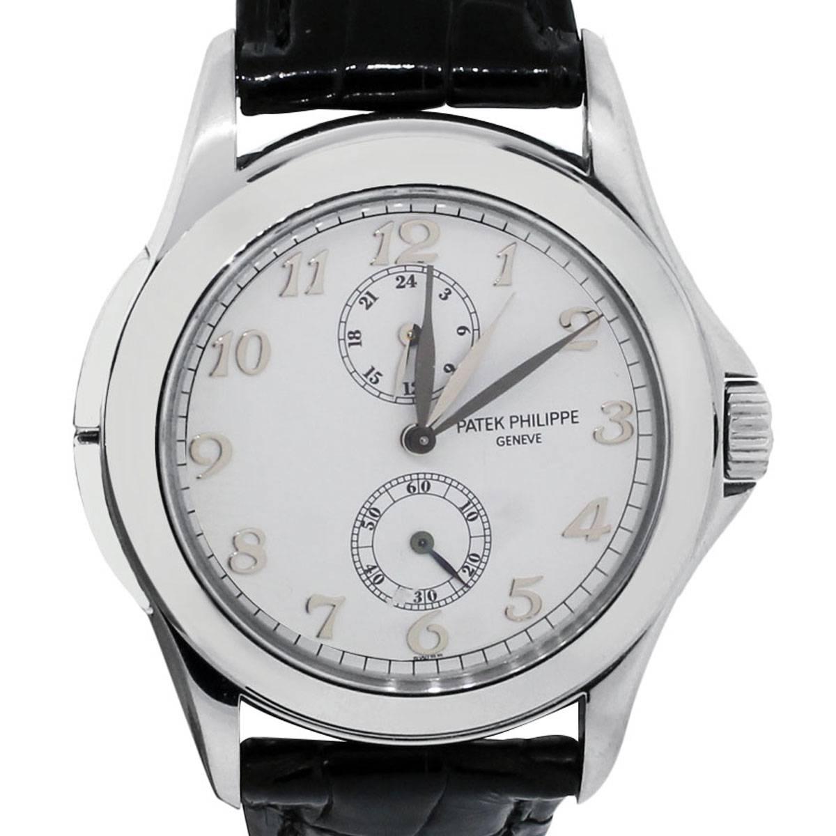 Patek Philippe Travel Time Quartz Wristwatch Ref 5134