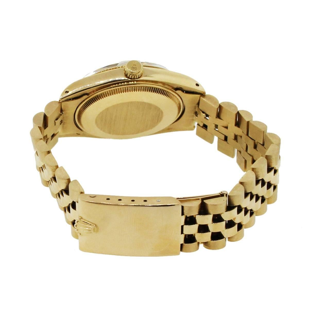 Rolex Date Champagne Dial Automatic Wristwatch Ref 1503 1