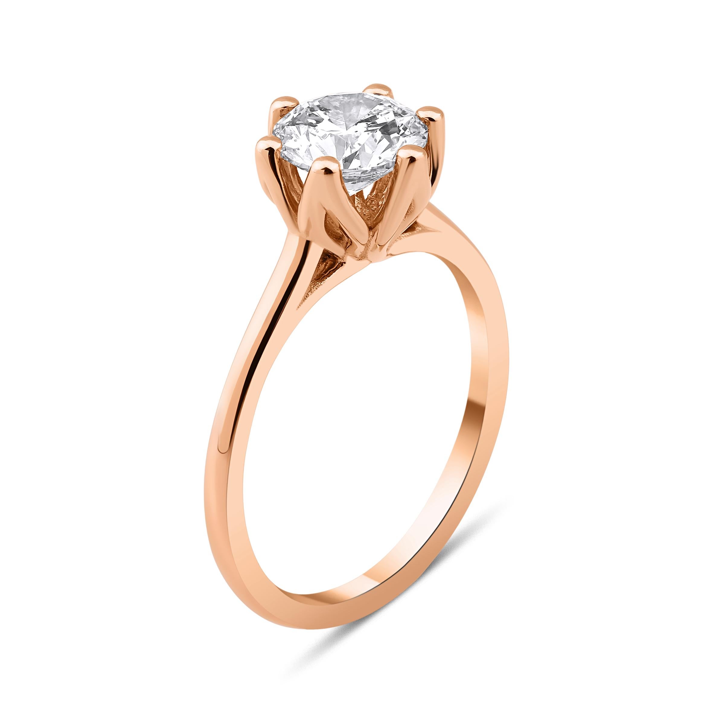 En venta: Anillo de compromiso de diamantes Violette 1,00 ct  2