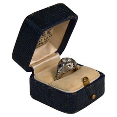 Verlobungsring mit rundem Diamanten im Brillantschliff ( ca. 0,60 Karat)