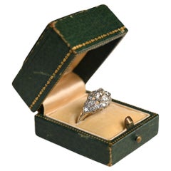 Antiker Verlobungsring, (GIA ca. 1,20 Karat) Diamant im alteuropäischen Schliff