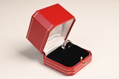 Cartier Diamond Engagement Ring (Approx. 0.08-Carats), F Color, Platinum