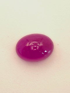 Certified 1.182ct Burmese Ruby, No Heat, Cabochon/ Oval