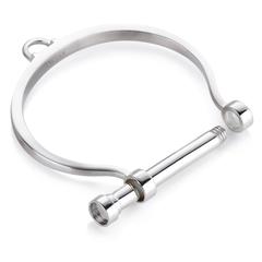Hannah Martin London Gold Shackle Bangle Bracelet