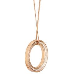 Hannah Martin London Diamond Gold Medallion Pendant