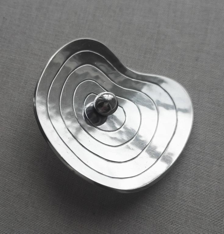 Early Brooch by Sigurd Persson in Sterling Silver, 1942 at 1stdibs