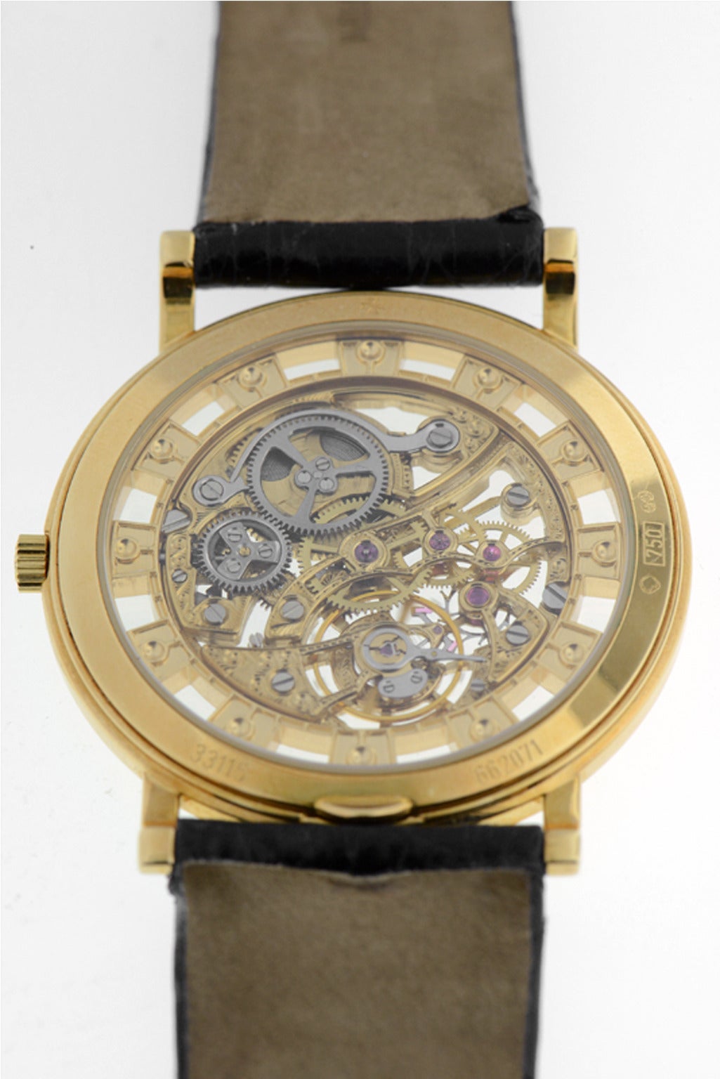 Vacheron Constantin Gents Yellow Gold Skeletonized Wristwatch 1