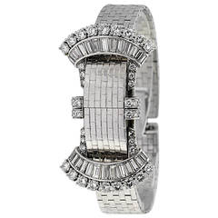 Hamilton Perry Lady's Platinum Diamond Watch