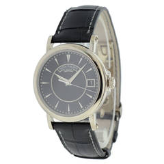 Patek Philippe White Gold Calatrava Self Winding Wristwatch Ref 5153G