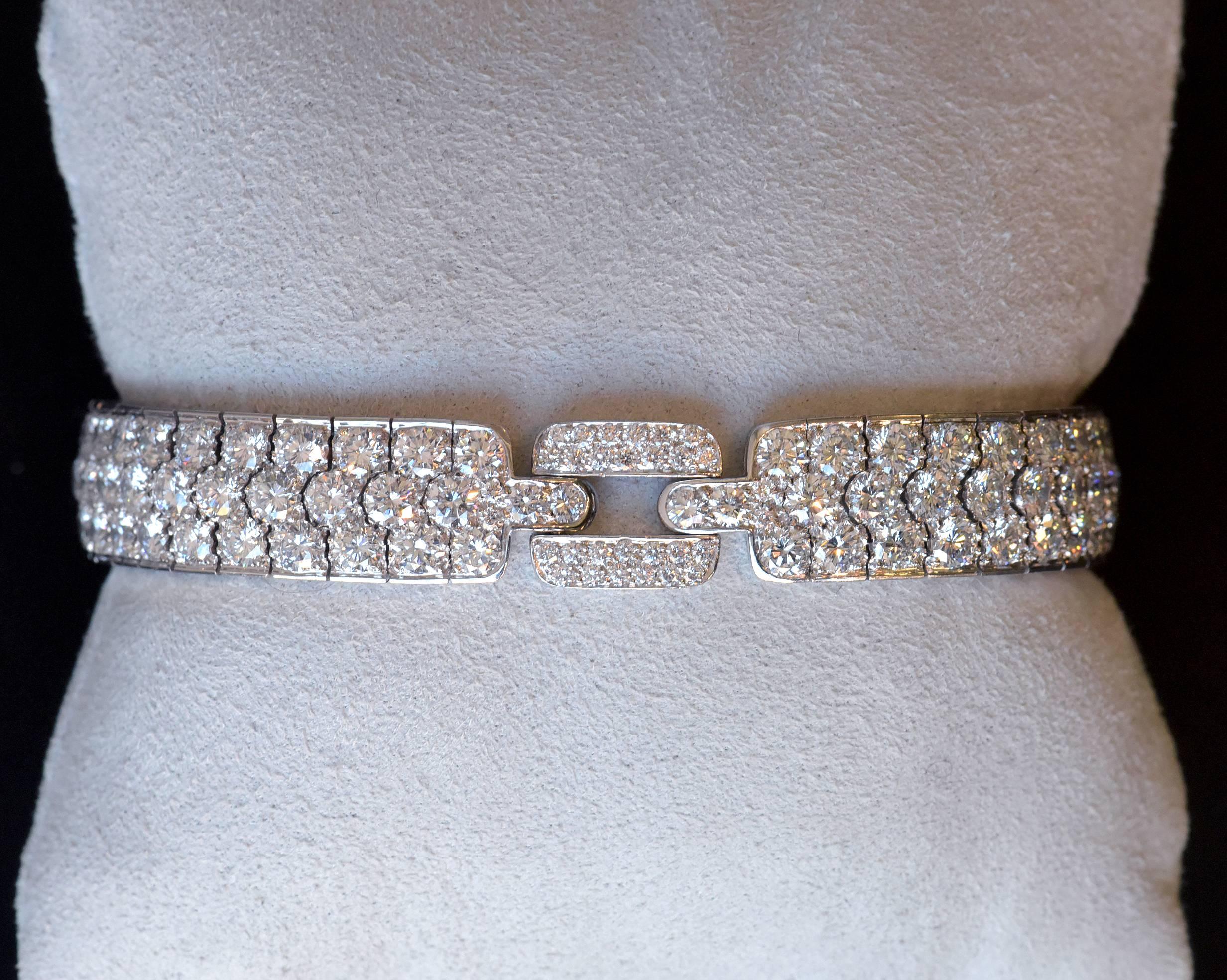 Tiffany & Co. Diamond Platinum Bracelet 1