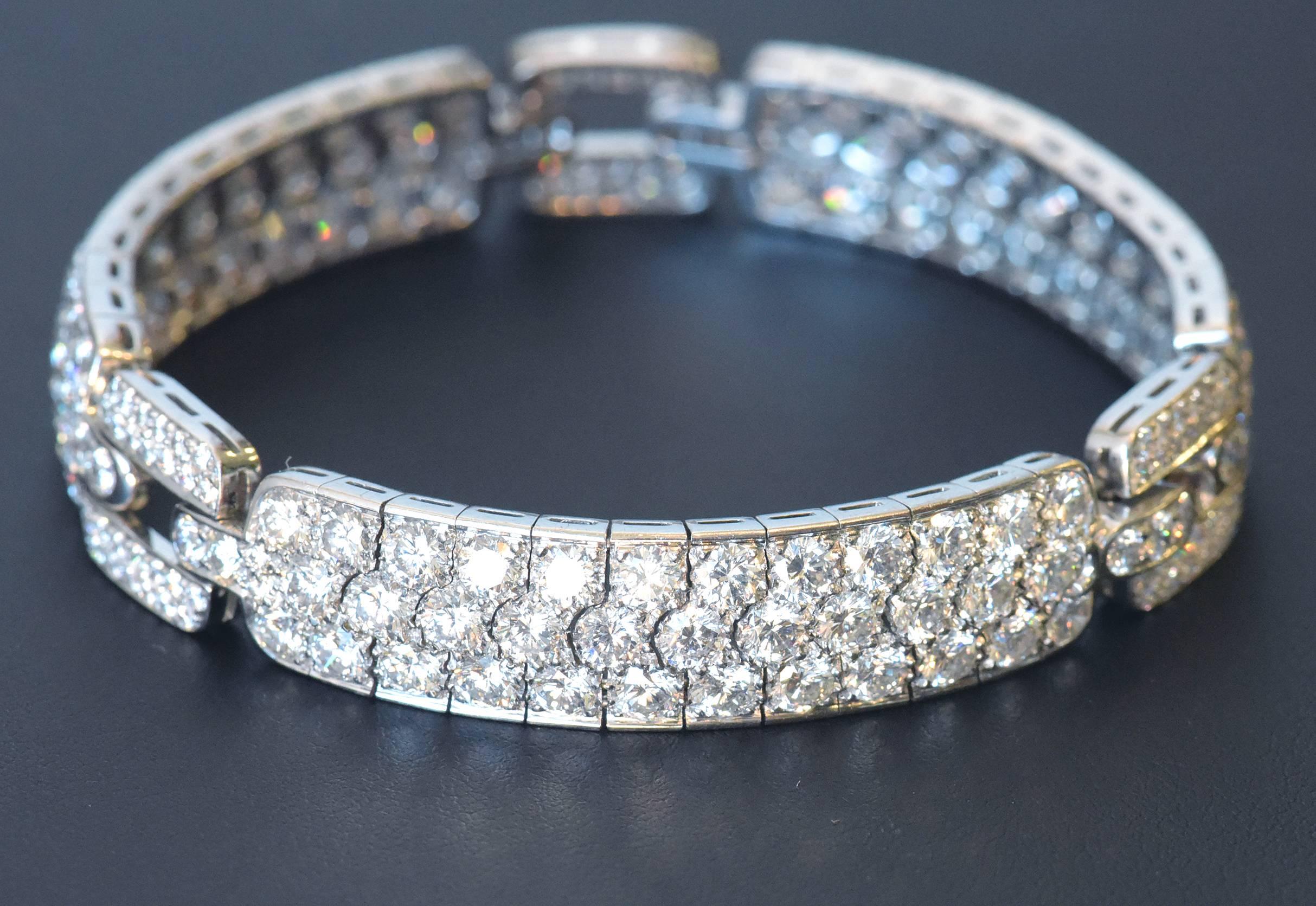 Tiffany & Co. Diamond Platinum Bracelet 3