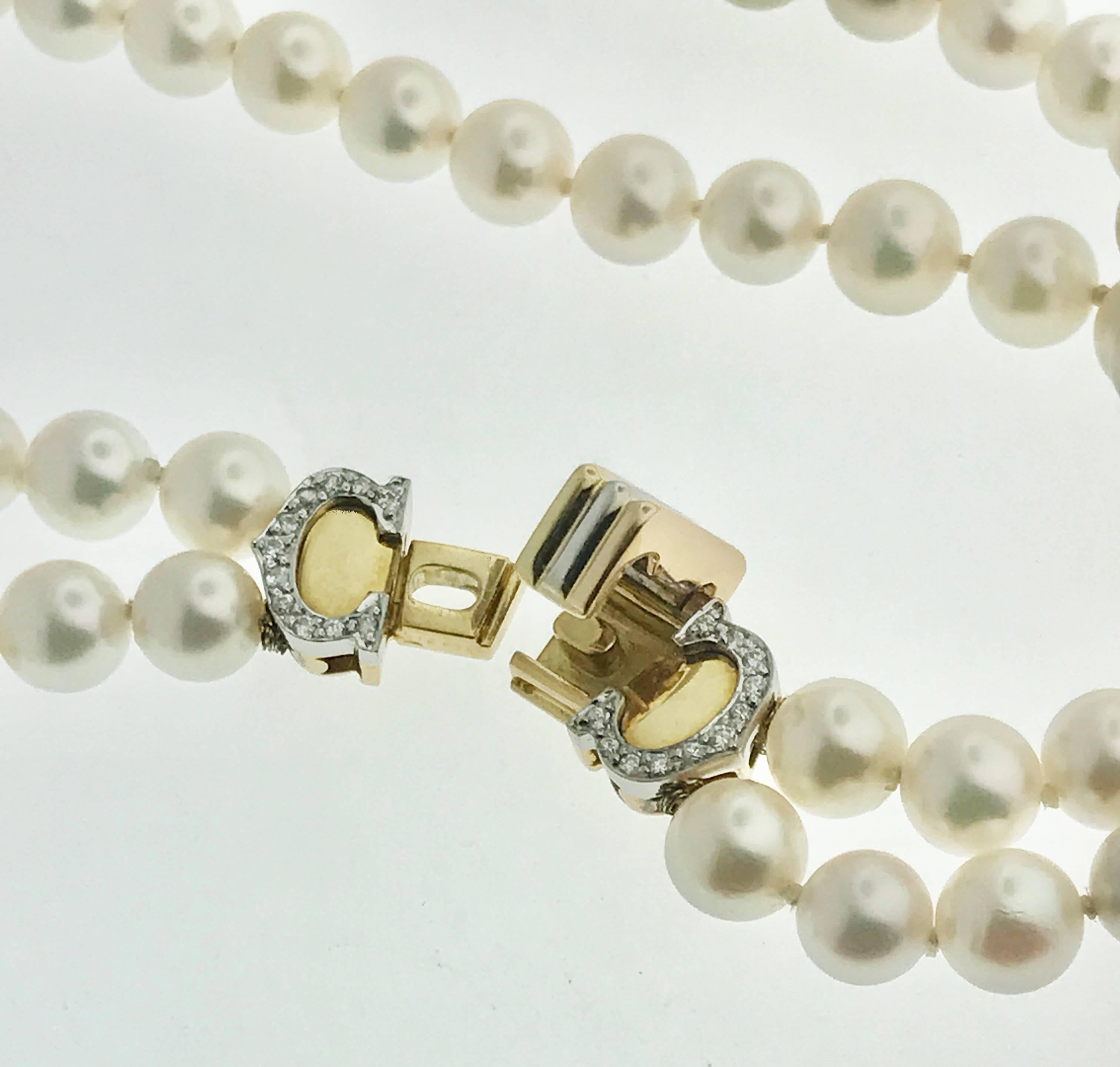 80s pearl necklace