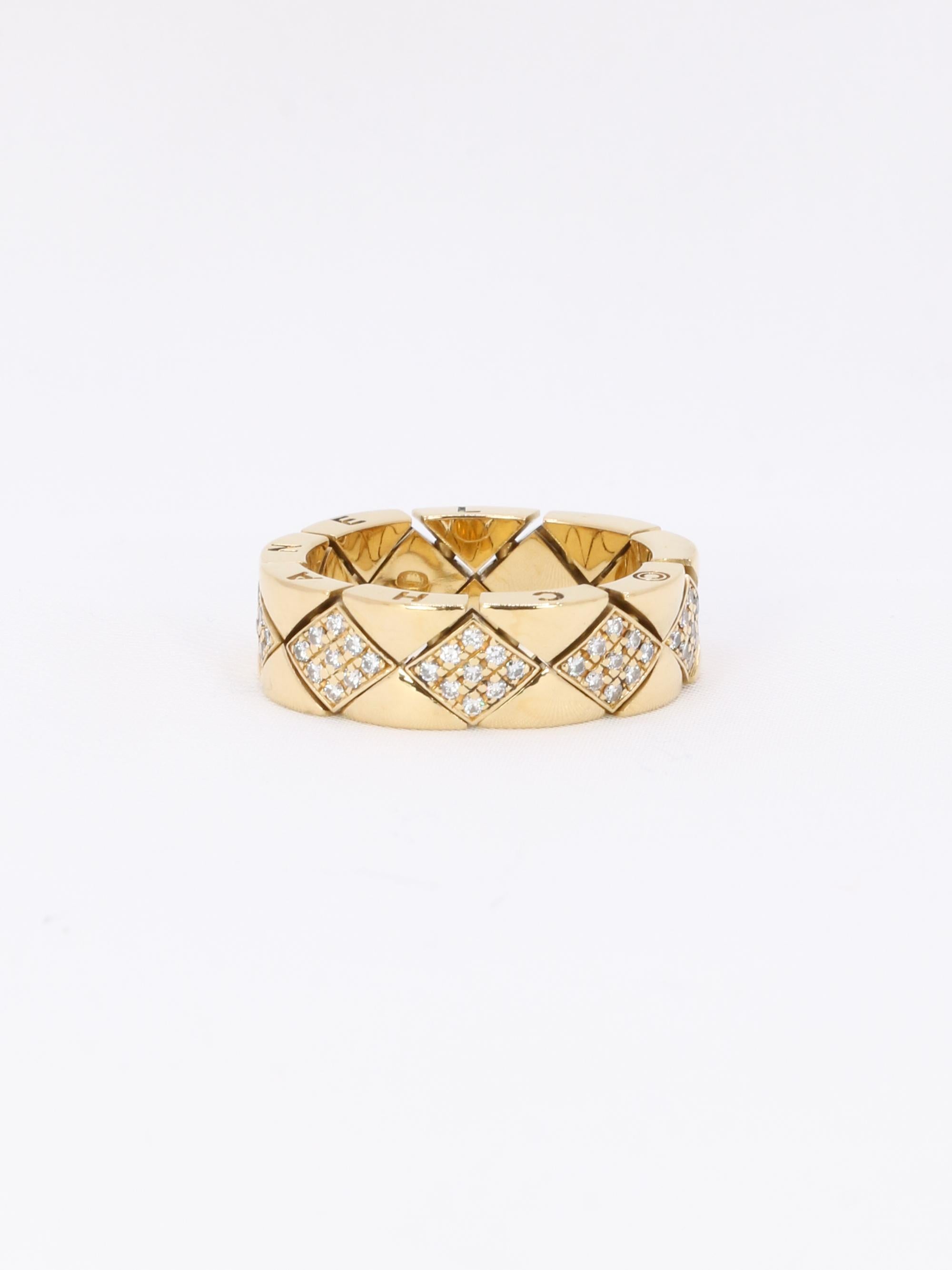 Taille brillant CHANEL Bague 