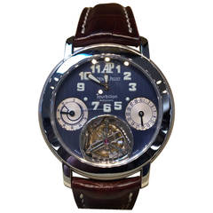 Audemars Piguet Tourbillon Wristwatch in Platinum