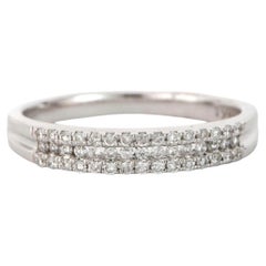 14-Karat-Goldring mit 0,3-Karat-Diamanten, Größe 7, in der Größe anpassbar