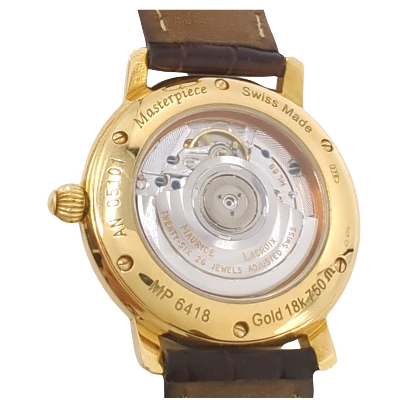 maurice lacroix masterpiece gold