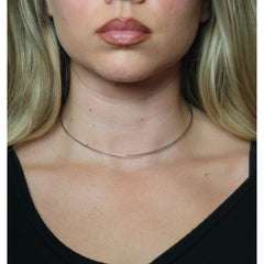 Tiffany & Co. Platinum Choker Wire Necklace Vintage 14" Length