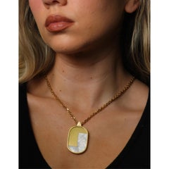 Cartier Ingot Pendant 18K Yellow Gold Vintage Circa 1970s