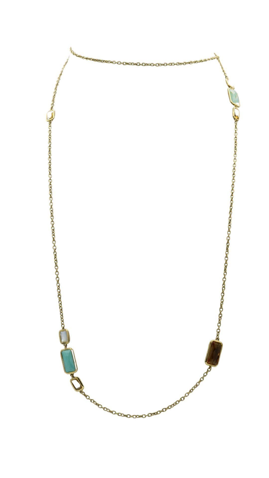 Ippolita Rock Candy Layered Necklace Or jaune 18K Longueur 40