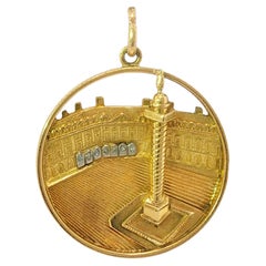Van Cleef & Arpels Georges L’Enfant Place Vendome Diamond Charm Pendant 18K