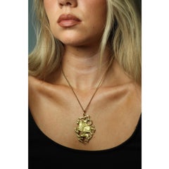 Bulgari St. George Dragon Pendant 18K Yellow Gold