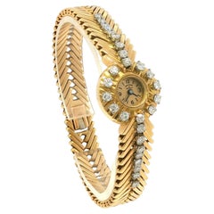 Van Cleef & Arpels Georges L’Enfant 18K Diamond Watch Bracelet