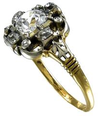 Antique English Georgian Diamond Ring
