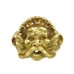 A powerful version of the Mouth of Truth as a Ring