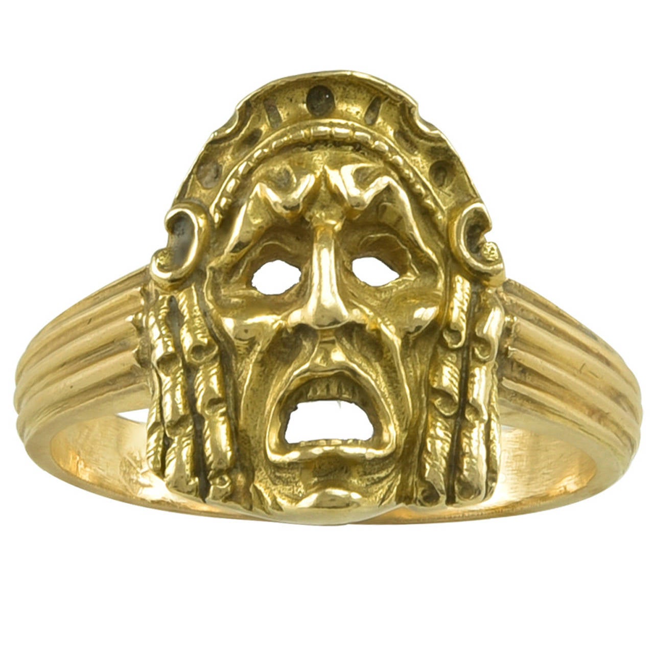 A 19th century French Gold Ring