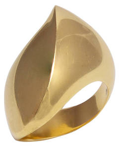18 Karat Gold Ring by Georg Jensen