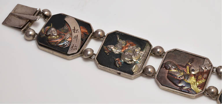 japanese silver bracelet