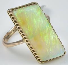 Edwardian Opal Gold Ring