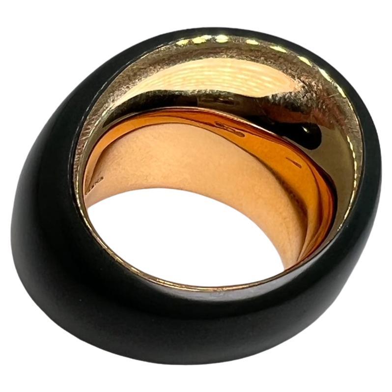 Vhernier Pirouette 18Karat Gold Ring For Sale