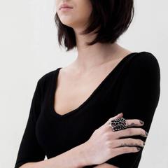 Thorn Sterling Silver Ring