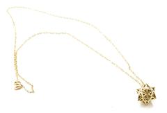Framed Mini Tetra Gold Necklace