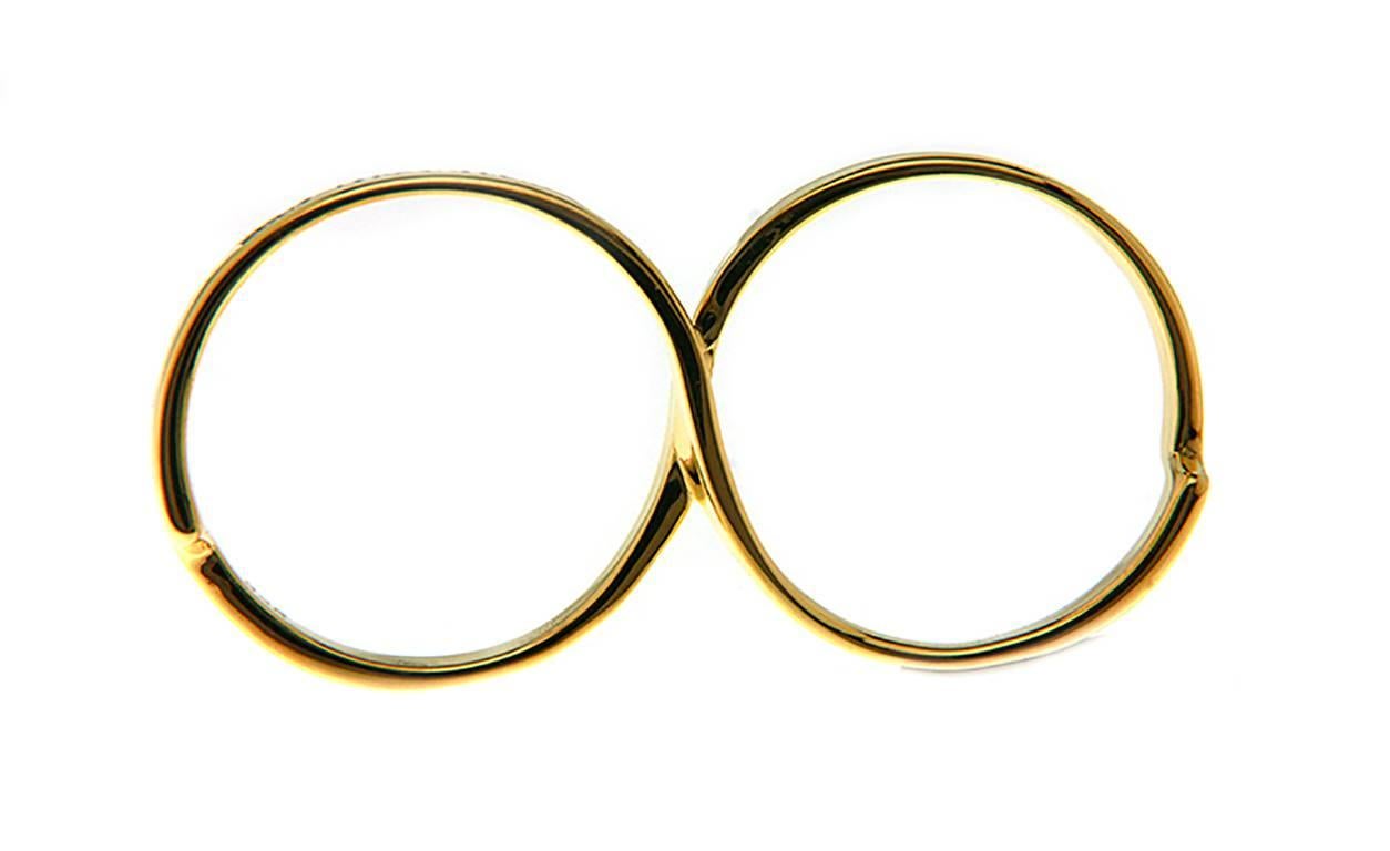 Women's Fabri Infinity Single Loop Gold Ring For Sale