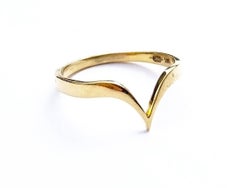 18K Gold Fabri Stackable Ring