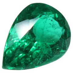 Certified Vivid / Deep Green Emerald - Minor Oil 1.47ct 