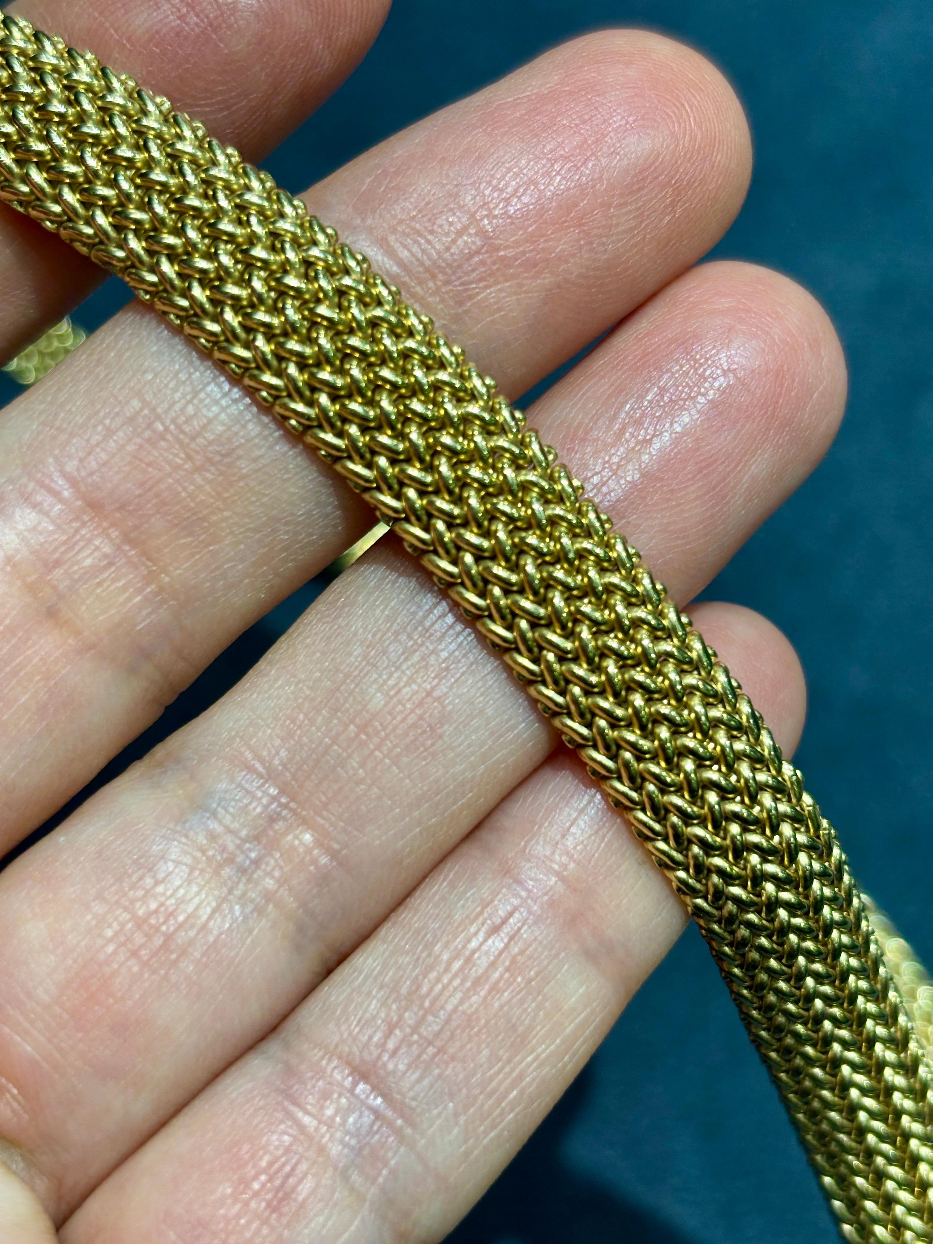 Girocollo in oro 18 carati Tiffany & Co. anni '70 in vendita 3