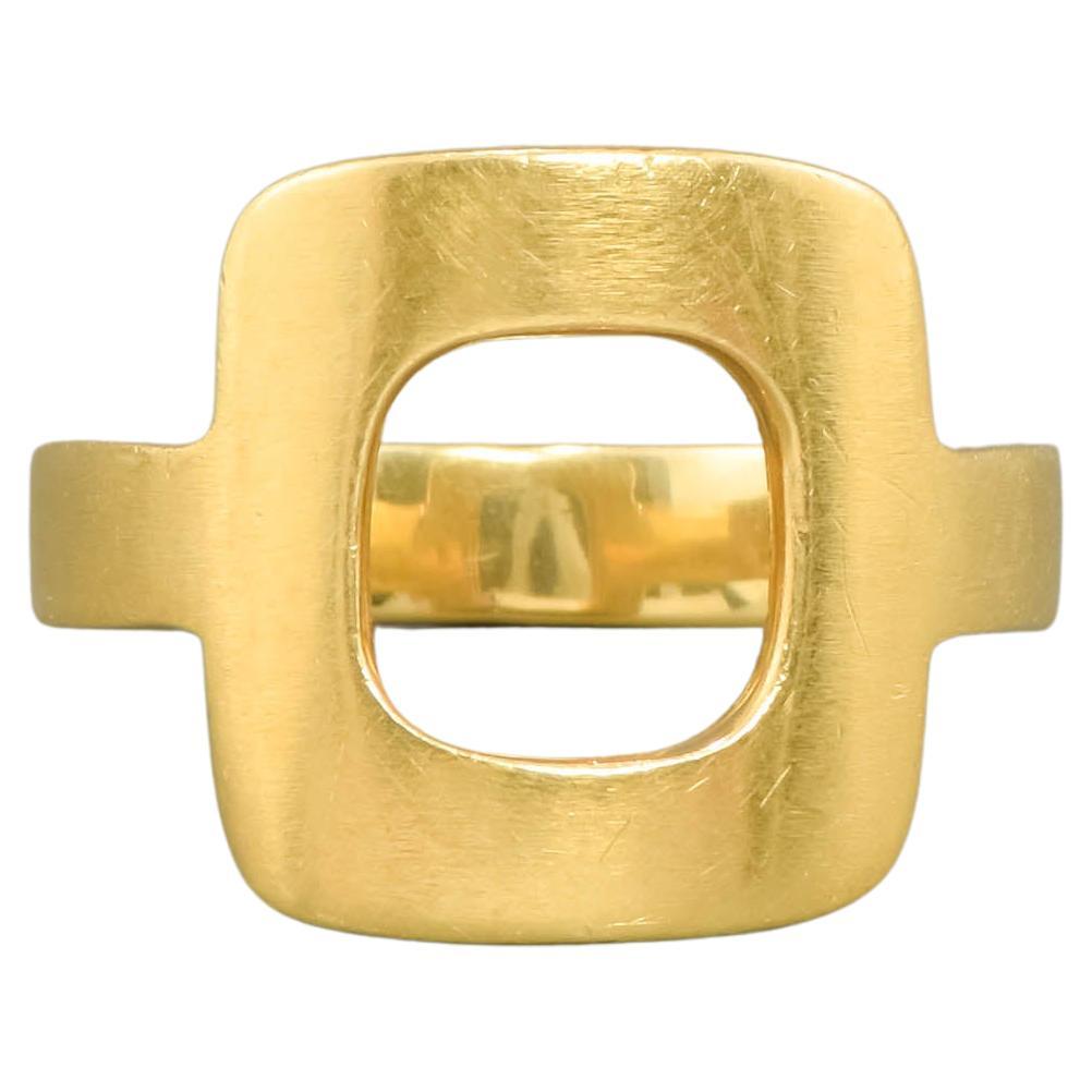 Cartier Dinh Van 18k Gold Ring - Striking Modernist Design, circa 1960s