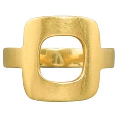 Anello Cartier Dinh Van for Cartier in oro 18 carati - Design modernista di grande impatto, anni '60 circa