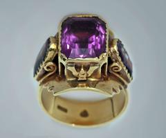 Arts and Crafts Ecclesiastical Ring