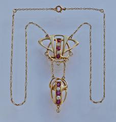 Archibald Knox Rare Liberty & Co. Necklace