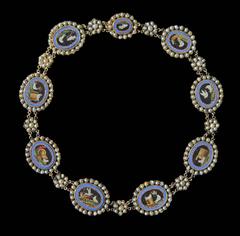 "Pliny's Doves" An Exceptional Antique Micro-Moasic Necklace