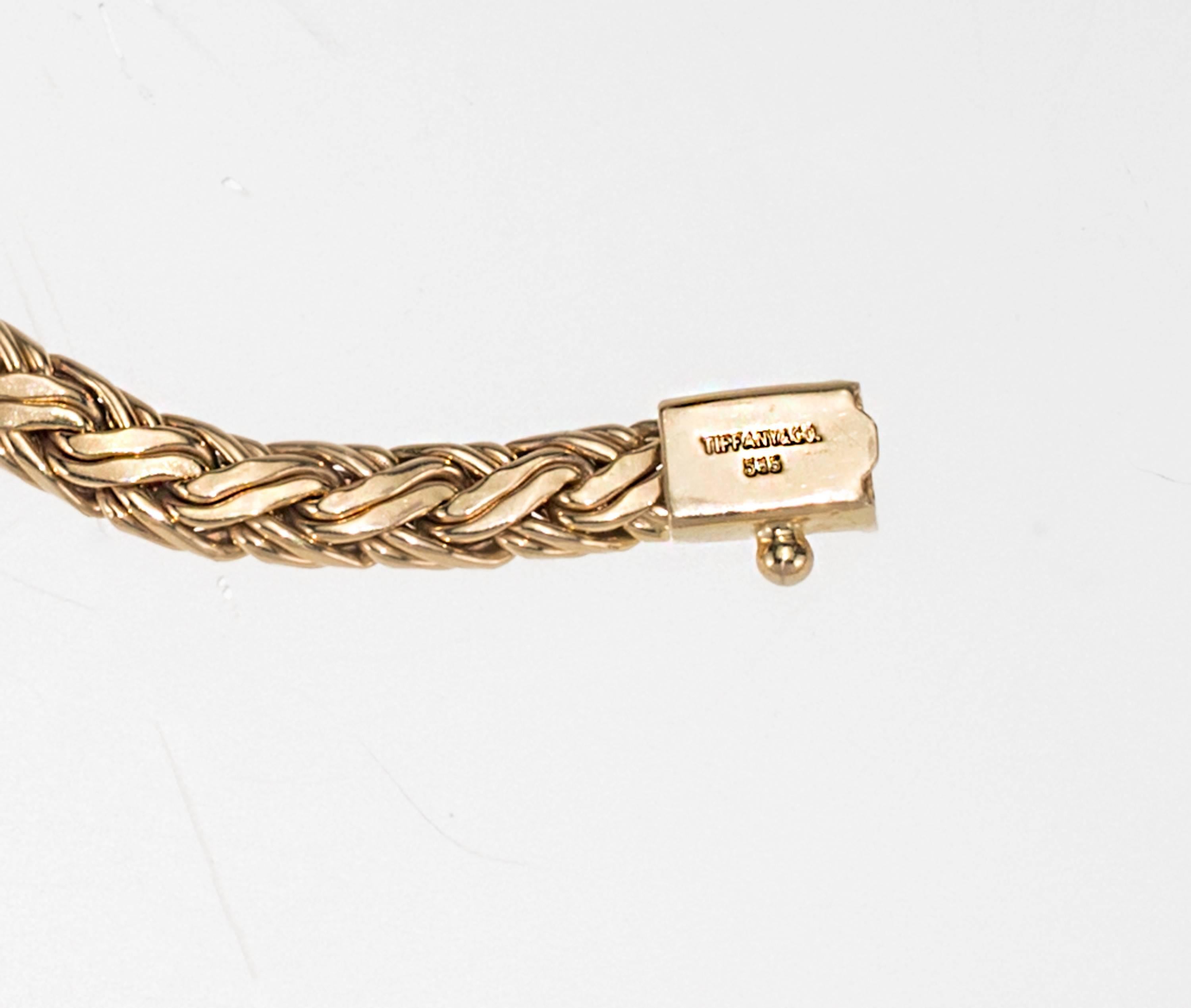 Tiffany & Co. Woven Gold Necklace 2