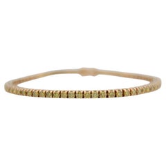 Bracciale in oro giallo 18K con diamanti naturali gialli_123006