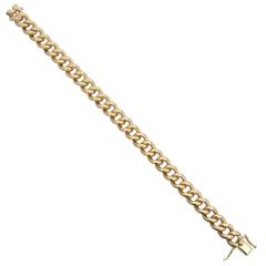 Tiffany & Co. Gold Curb Link Bracelet