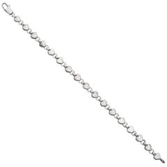 Tiffany & Co. Silver Heart Link Bracelet